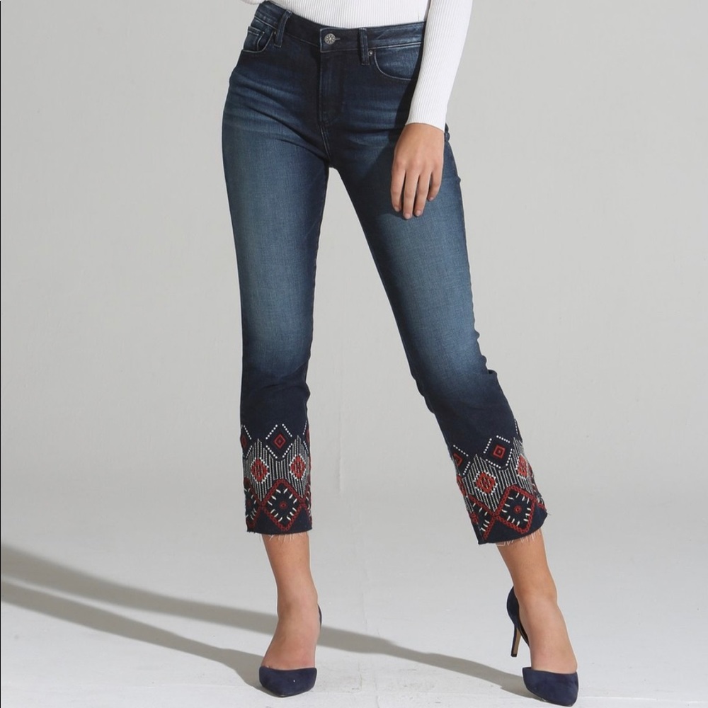 DRIFTWOOD COLETTE - CAIRO EMBROIDERED JEANS